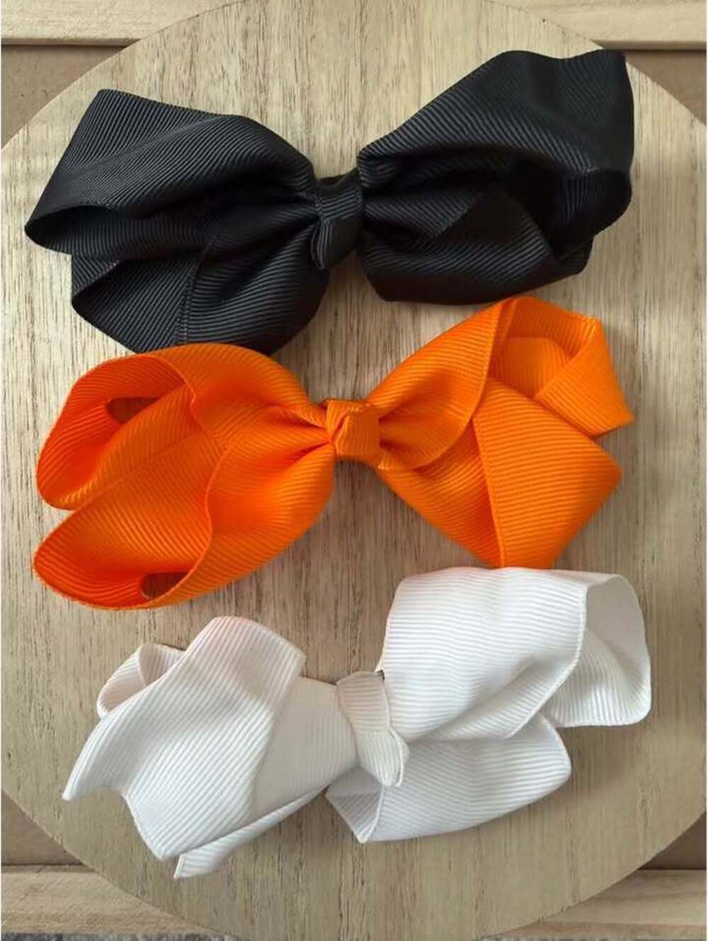 Halloween Time Theme Bows